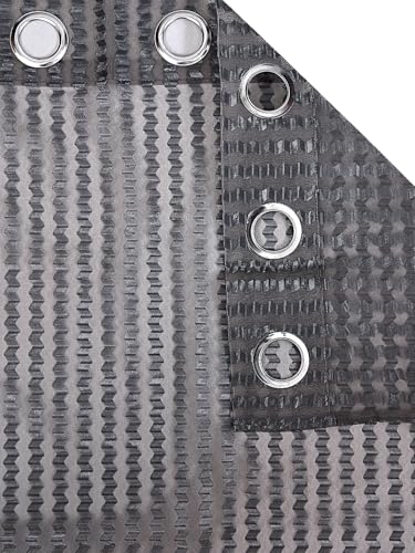 Image of Cortina Combo Pack of 2 Plain Shear Polyester Door Plus 50 Sets of Candles, Size - Door - (L 115 cm x H 210 cm) Candle 37W x 12H Millimeters-Multicolor-6