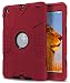 iPad Mini Case, iPad Mini 2 Case,iPad Mini 3 Case,TOPSKY [Robot Series] High Impact Defender Shockproof Case For iPad Mini/ iPad Mini 2/ iPad Mini 3, Red Black