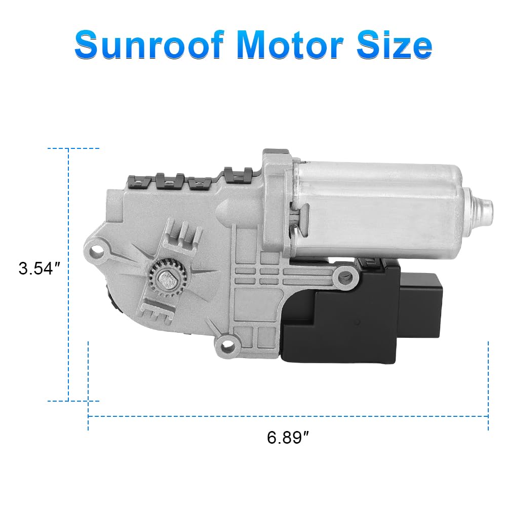 Automatic Sunroof Moon Roof Motor Compatible with Volvo XC60 Sport Utility 2010 2011 2012 2013 2014 2015 2016 2017 Sunroof Motor Replacement for ‎30799673 31424338 31442109