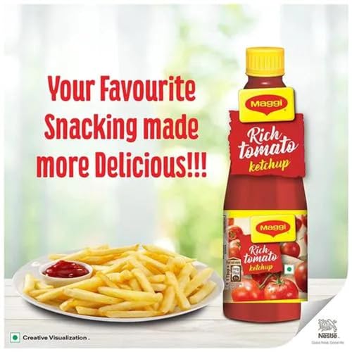Image of Maggi Rich Tomato Ketchup, 500g Bottle