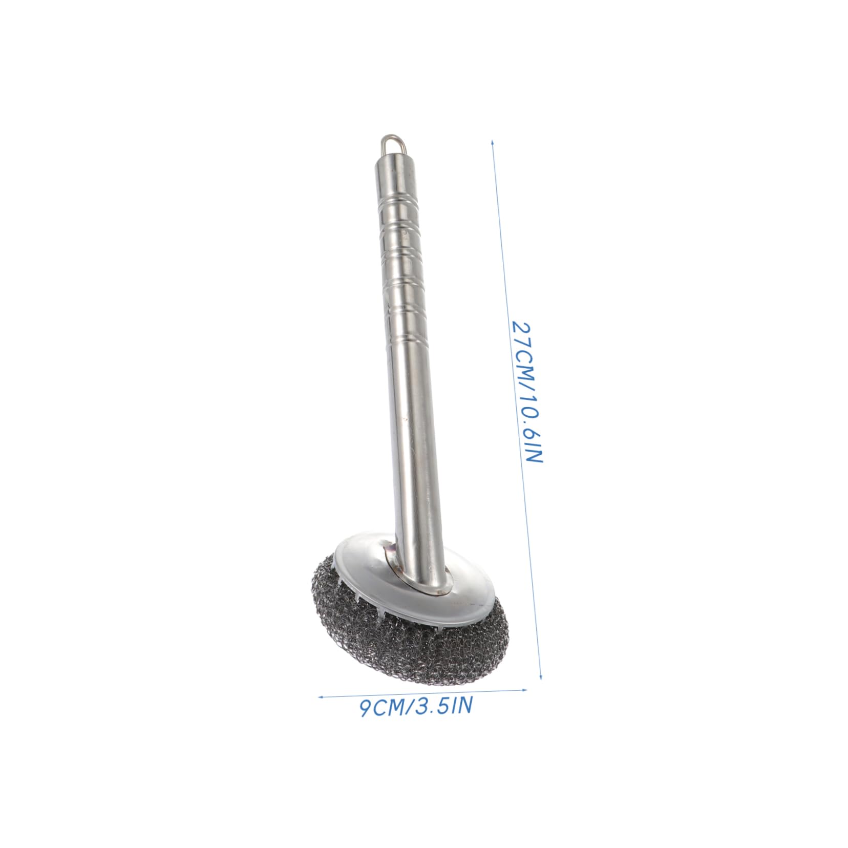 3 Piezas Cepillo de Bolas de Acero Limpieza de Bolas de Alambre Equipo Kitchen Cleaner Dish Brush Esponja Limpieza Limpiador de brochas Limpiador de Platos Cepillo de Cocina Silver Genérico