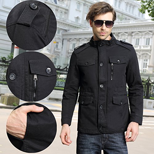 Zicac, giacca da uomo primavera-autunno, stile