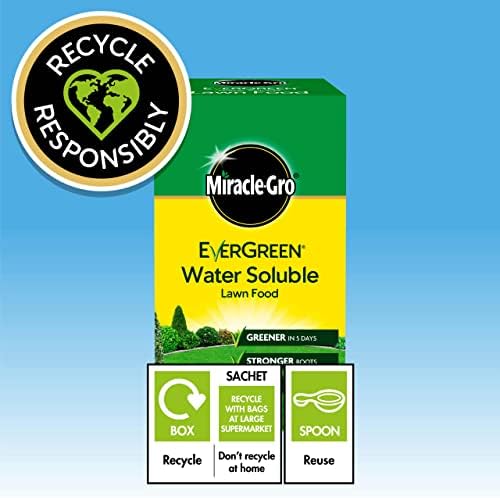 Miracle-Gro 11149 Water Soluble Lawn Food 1 kg, Multicolour