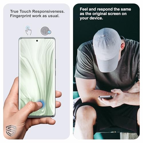 Image of Skyddshield TPU hydrogel Edge to Edge Screen Protector Guard For Vivo V40e, Vivo T3 Pro and Vivo Y400 Pro (6.77 Inch) With Installation Kit | Fingerprint Compatible | Edge to Edge Coverage