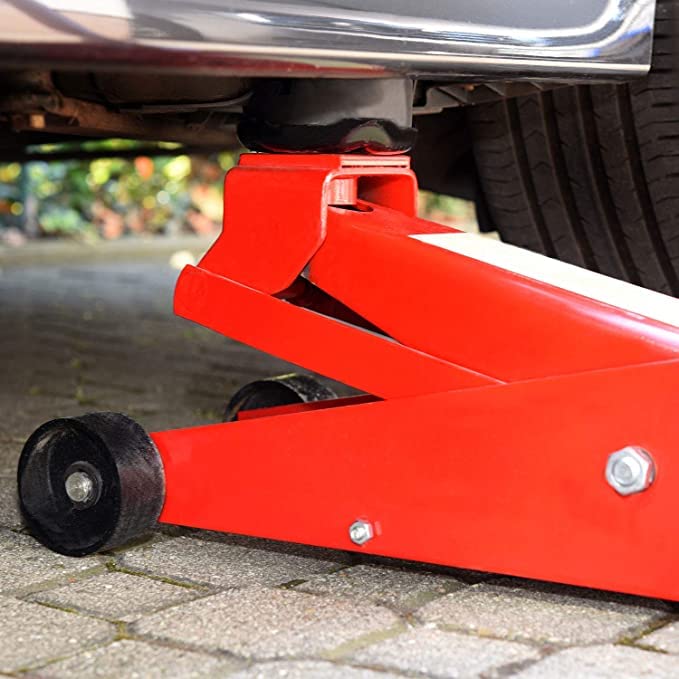 Cartrend Universelle Gummiauflage XL (105 mm) für Wagenheber und Hebebühnen, extrabreit, schwarz – Ansicht 6