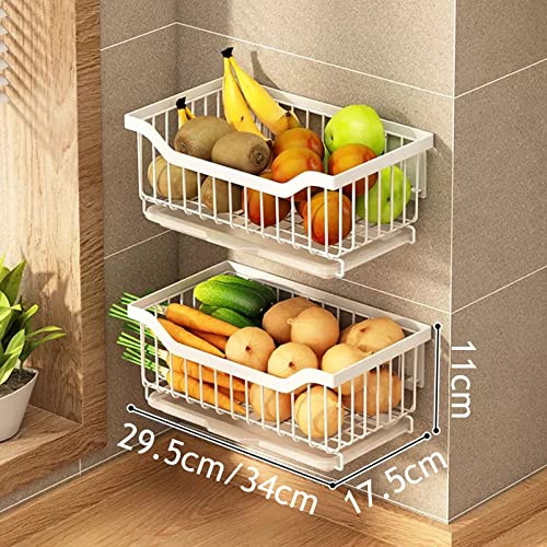 Frutero vertical de acero inoxidable para una cocina moderna y ordenada 5