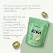 Kultsnack Gefriergetrocknete Kiwi 100g – Gefriergetrocknete Früchte – Fruchtchips – Veganer Snack & Süßigkeiten Ersatz – ohne Zuckerzusatz – Pure Frucht (Vegan, Glutenfrei)