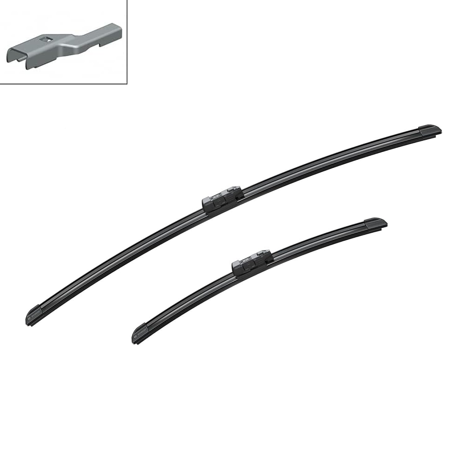 Bosch Aerotwin Aerotwin AR653S Tergicristallo Anteriore, 1 Tergicristallo di Ricambio, con Adattatore Preassemblato, 600 mm / 340 mm