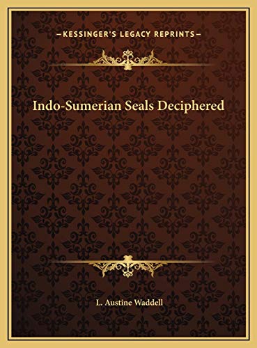 Indo-Sumerian Seals Deciphered view 2