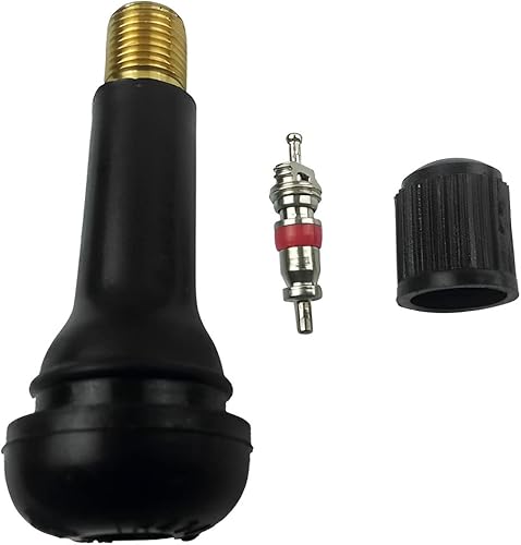 Miniatura 6 de zipelo 12 vástagos de válvula de neumático TR412 a presión, repuesto para orificios de llanta sin cámara de 0.453 pulgadas y 0.453 in en neumáticos