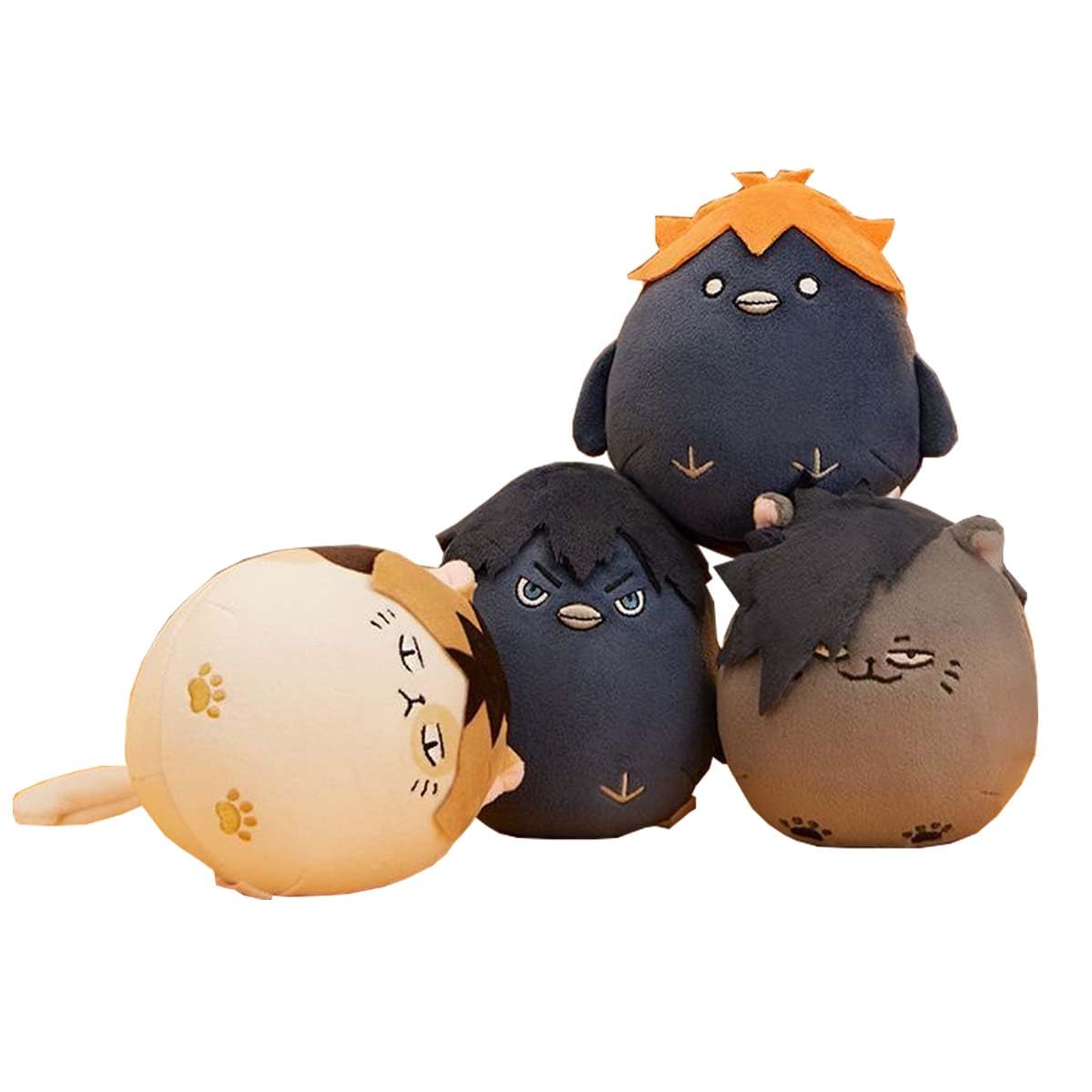 ハイキュー!! 日向翔陽 孤爪研磨 動物コスチュームぬいぐるみ 2体セット ハイキュー!! 日向翔陽 孤爪研磨 動物コスチュームぬいぐるみ 2