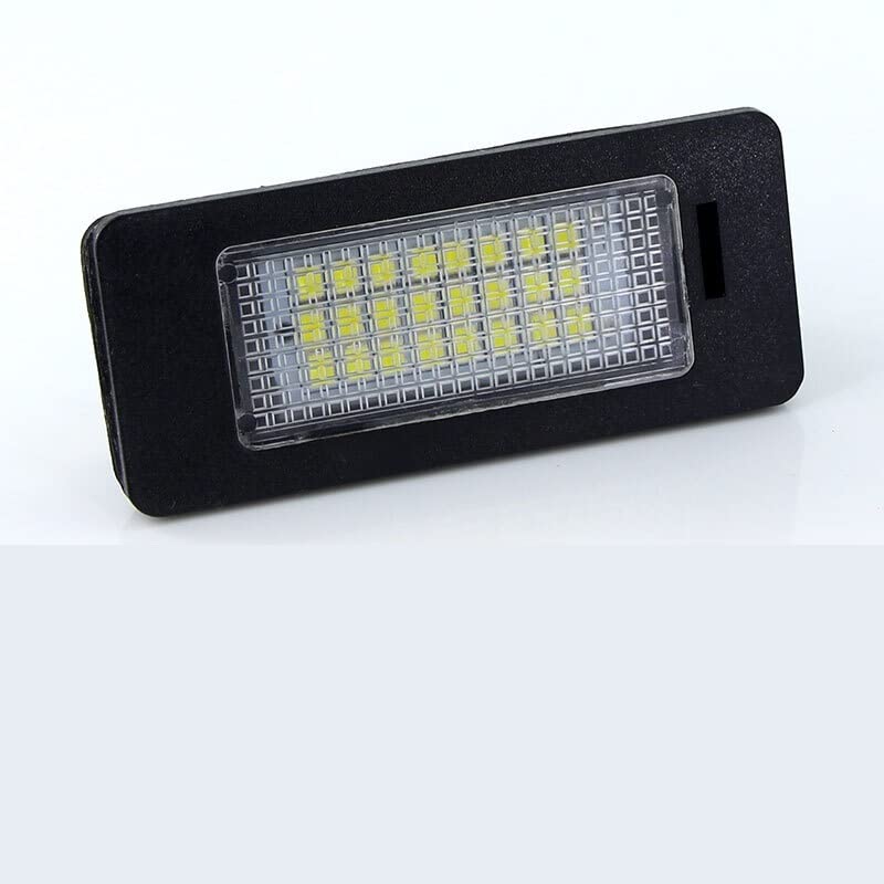 Luz de matrícula para BMW E60 E90 evite multas sustituyendo bombilla trasera fundida de 12V 2