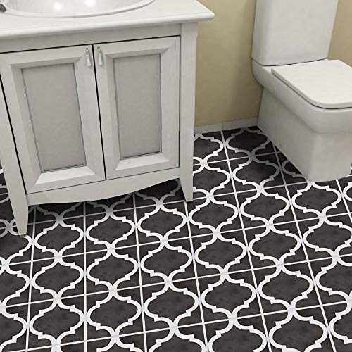 Doehet-zelf Vloer Sticker tegel PVC Sticker, Patroon Stijl Vloertegel Tegel kleur Waterdicht Voor keuken Vloer Badkamer Woonkamer, 1 Stuk 20 * 300CM (Stijl 7) - Image 4