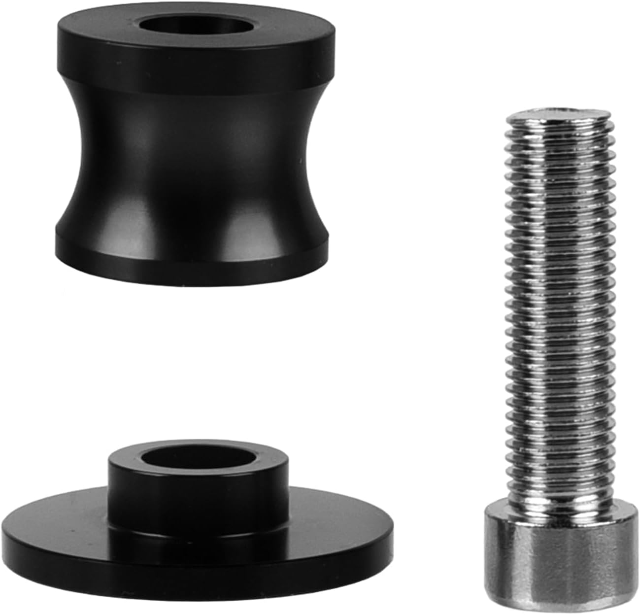 M8 Rebel 250/300/500 Swingarm Spools Slider Motorcycle Accessories Stand Screw Compatible With Rebel CMX 250 CMX 300 CMX 500 2017-2021(Black)