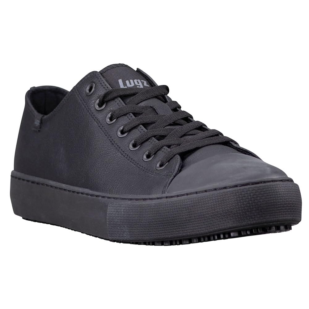 Lugz Men's Stagger Lo Slip-Resistant Work Shoe, Black, 11 M US