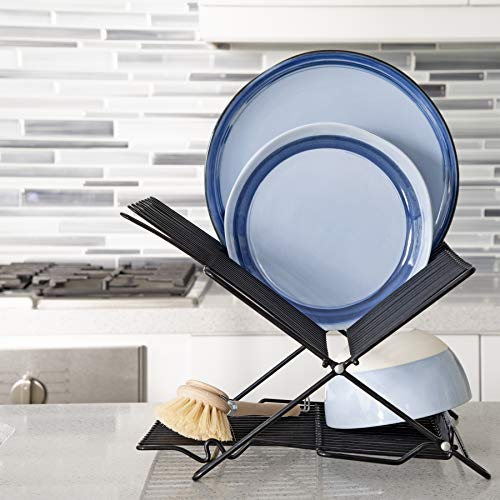 Better Houseware #1489/E Folding Dish Drying Rack Space-Saving Dish Rack thumb #4