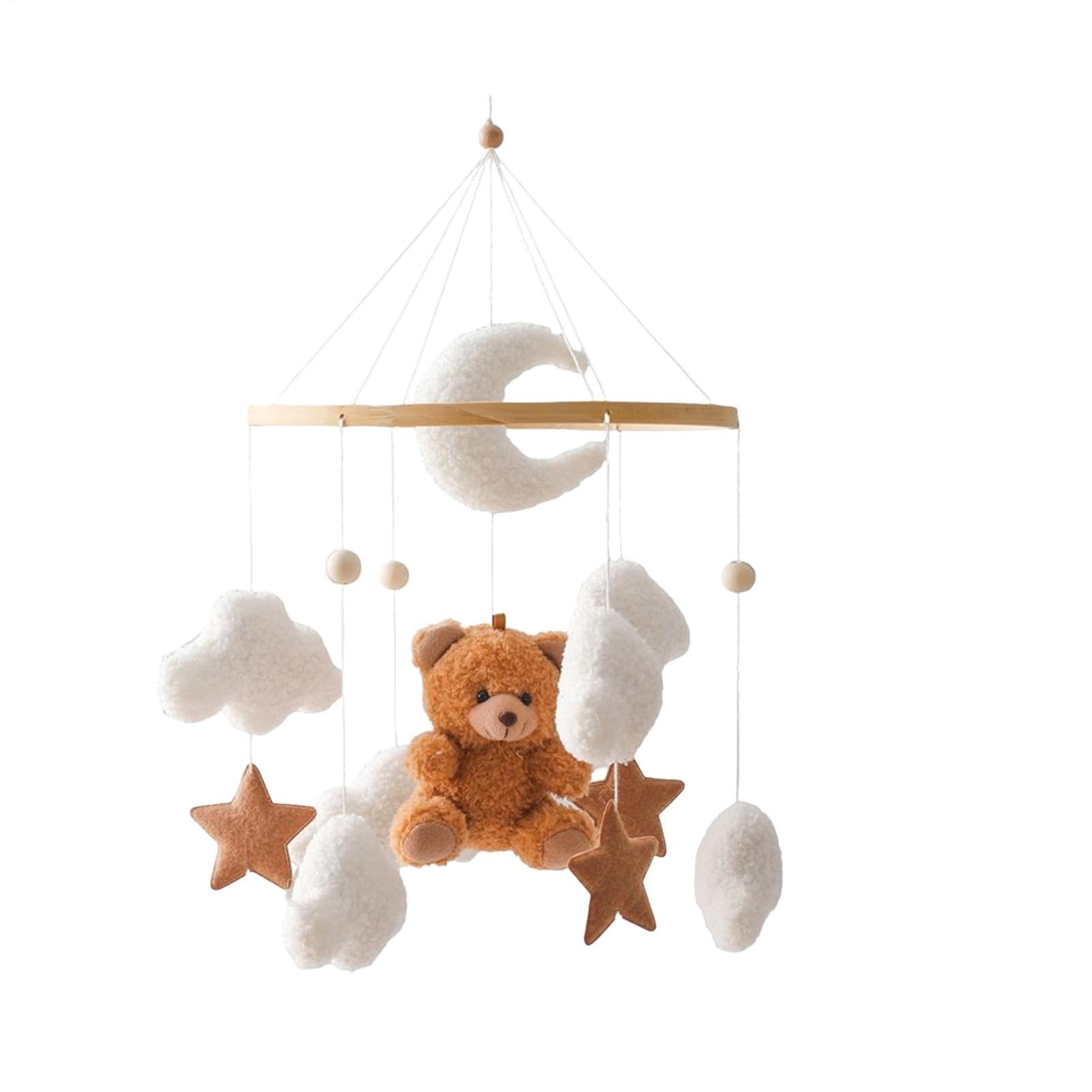 Giostrina Per Culla - Orso Stella Decorazione Per La Cameretta, Succhietto Girevole E Appendibile, Ornamento Estetico Per | Giostrina Per Culla Per Bambini, Ragazze, Ragazzi