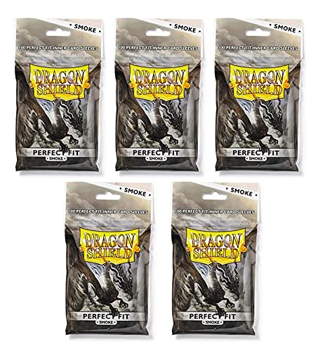 Dragon Shield Smoke Perfect Fit Standard Size Sleeves pour sécuriser vos soirées jeux de cartes