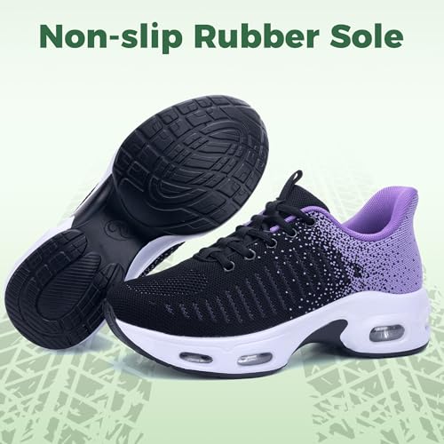 Image of Women's Sneakers Slip on Walking Tennis Shoes Easy to Wear
