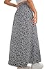 Avanova Women Midi Skirts Boho Floral Slit Split R... #1
