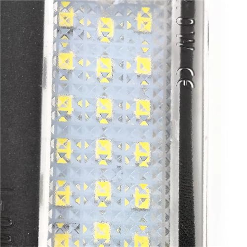Luz de matrícula LED Canbus para solucionar error de bombilla en Audi A3 4