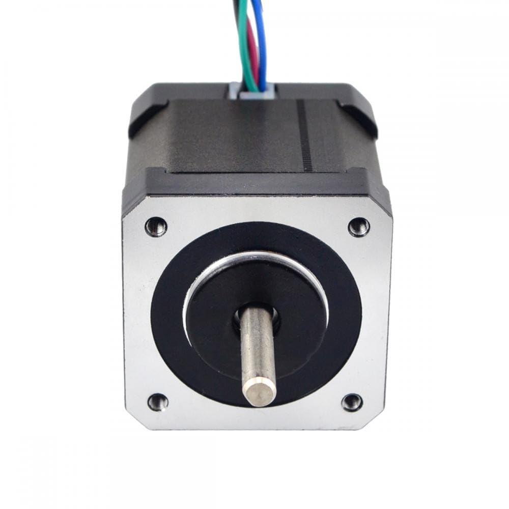 Motor paso a paso Nema 17 de doble eje de 0,9 grados, bipolar, 48 mm, 44 Ncm (62,48 oz.in), 1,68 A, 4 cables for impresora 3D CNC/motor de extrusor