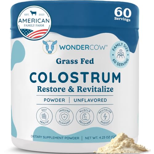 WonderCow Grass Fed Colostrum Powder