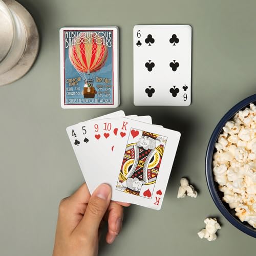 Baraja de póker vintage Albuquerque, 52 cartas miniatura 2