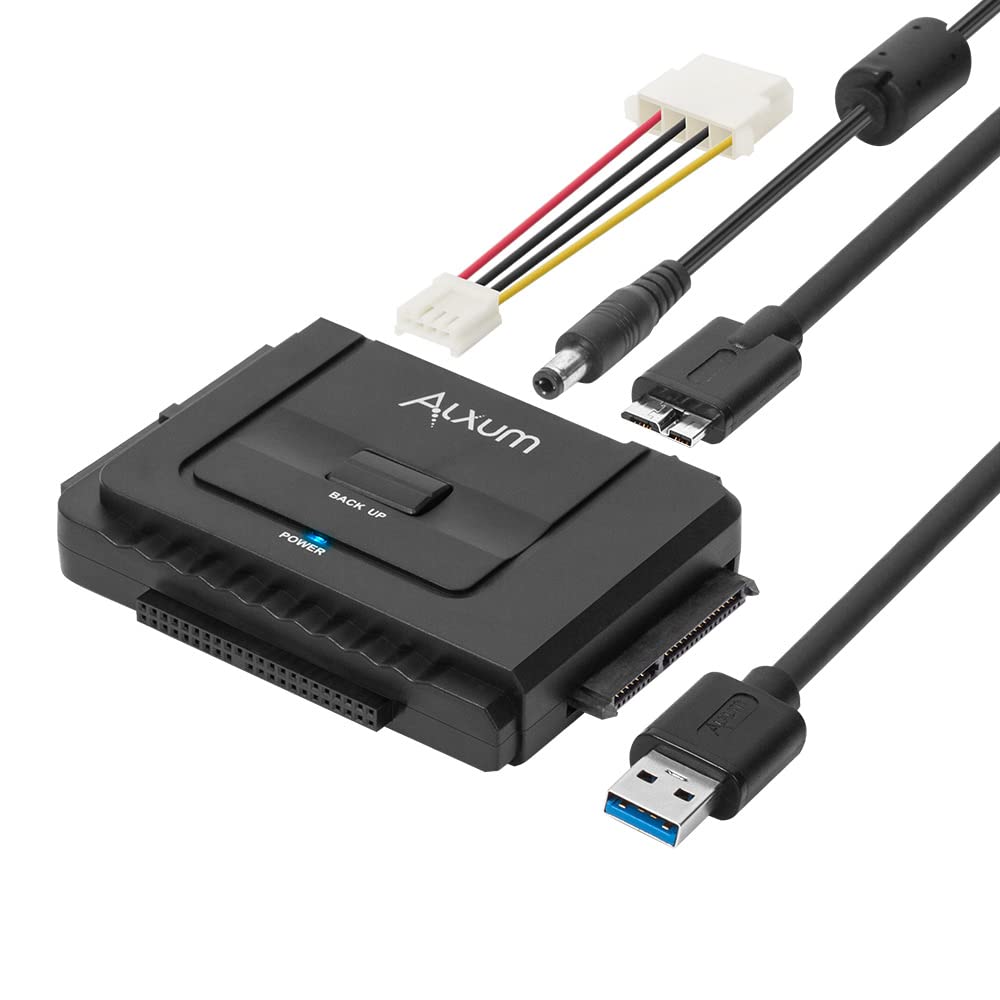 Amazon | Alxum IDE SATA 変換アダプター 両方対応 最大18TB