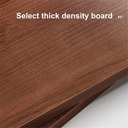 Table basse moderne du milieu du siècle en bois pour le salon