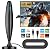TV Antenna Indoor,Antenna for Smart TV for Long Range Reception and All Smart/Old TVs, HD Digital Antenna with Amplifier Signal Booster for Local Channels,Supports 4K 1080p