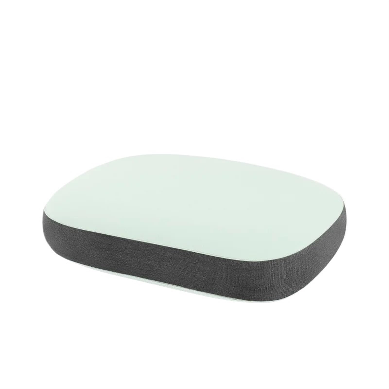 Cuscino cervicale in lattice naturale, Cuscino In Lattice In Naturale for Collo In Gomma Inodore(Green light Gray)
