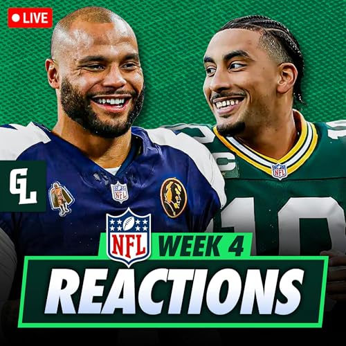 We Hated The Cowboys-Packers Ending, Ravens Are Lost & Eagles Still Undefeated | NFL WK4 Reactions Podcast Por arte de portada