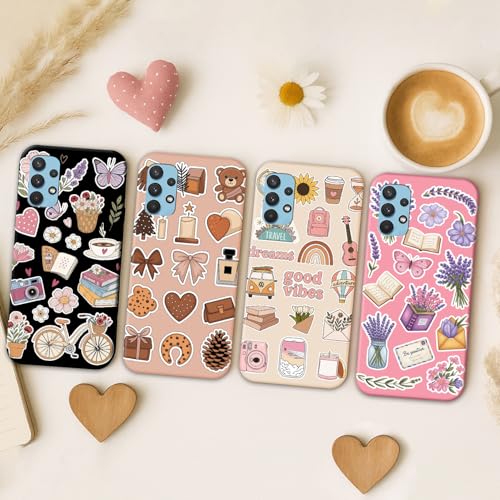 Image of COLORflow Back Cover Compatible with Samsung Galaxy A52 4G / 5G / A52S 5G | Pastel Dreams Collection Customized Back Cover Compatible with Samsung Galaxy A52 4G / 5G / A52S 5G