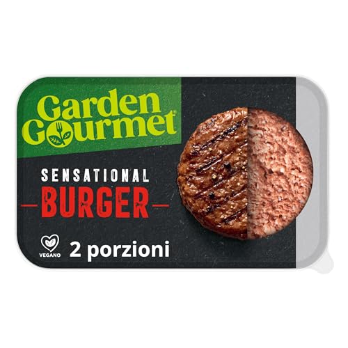 GARDEN GOURMET Sensational Burger Vegano di Soia, 2 pezzi 226g