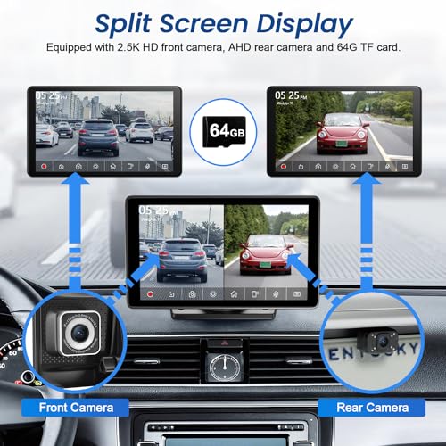 Pantalla Portátil Carplay Inalámbrica 7" HD Táctil miniatura 5
