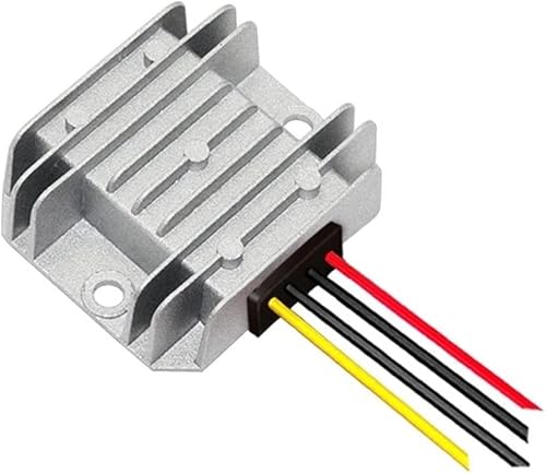 Regulador convertidor DC-DC Boost 12v a 24V 3A 72W Power Waterproof Adapter, adecuado para convertidores en automóviles, camiones, vehículos y barcos