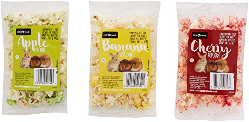 Little Friends Banana/Cherry/Apple Assorted Animal Popcorn, Small, Pack of 24
