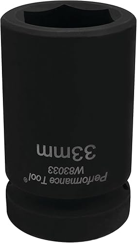 Miniatura 8 de Performance Tool W83041 1-Inch Drive 41MM Metric Budd Wheel Socket Uso en Isuzu, Hino, Mitsubishi Fuso y camiones de importación