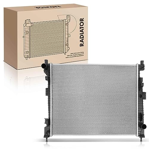 Frankberg Kühler Wasserkühler Motorkühlung Kompatibel mit Durango WD 3.6L 2010-Heute Grand Cherokee IV WK WK2 3.0L 3.6L 2010-Heute Diesel/Benzin Replace# 68244867AA