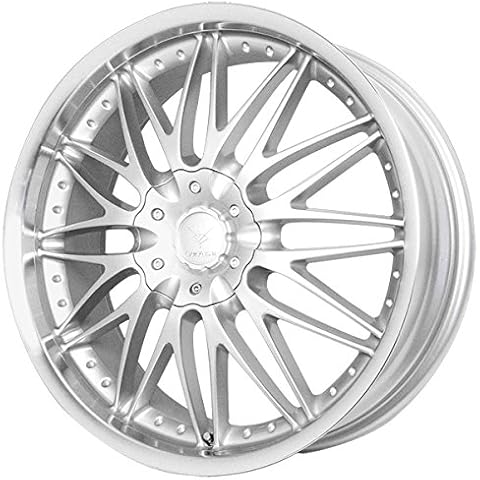 Verde Wheels V41 Regency Silver Wheel with Painted (18 x 7.5 inches /6 x 5 inches, 40 mm Offset) Cover