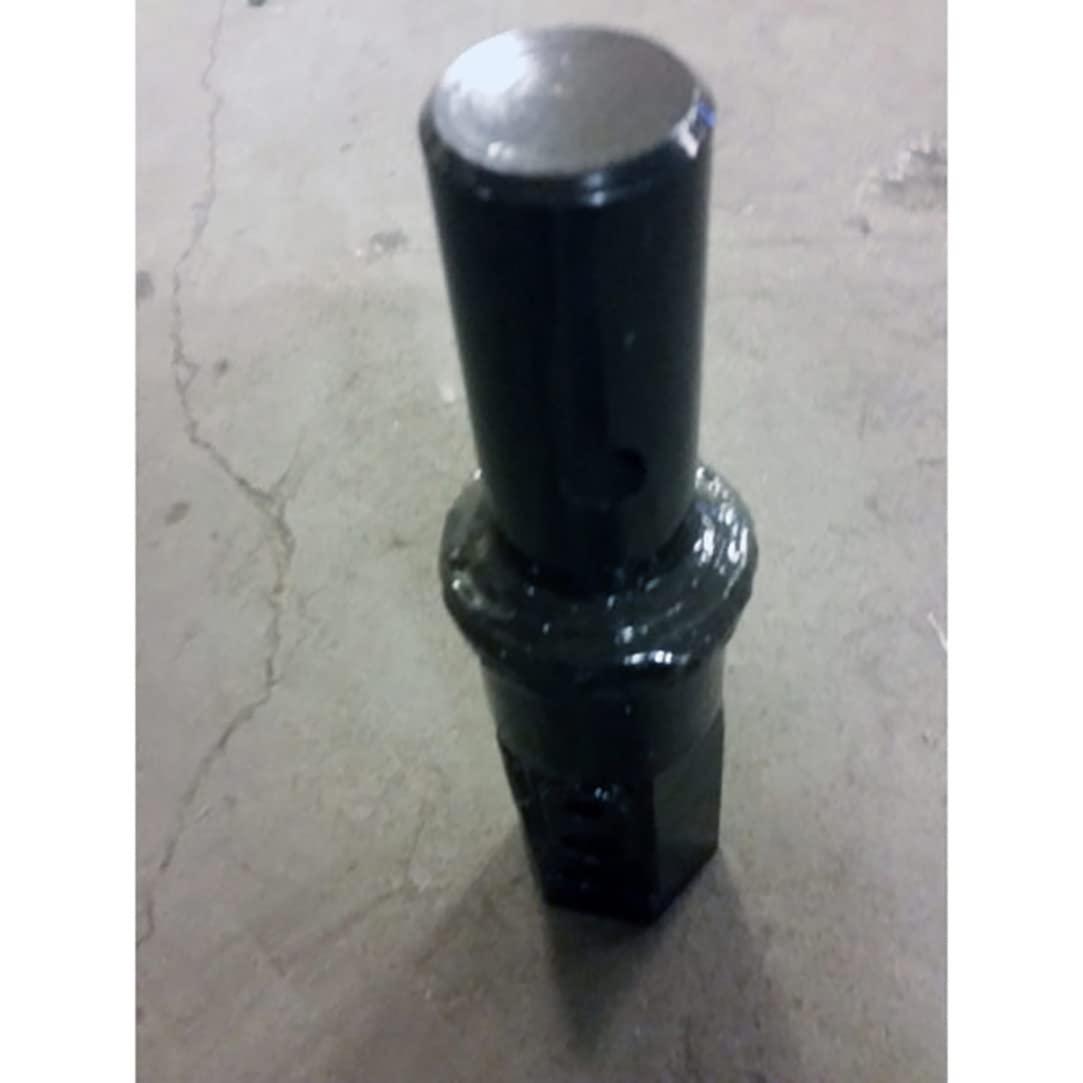 Auger Bit Adapter, 29/16" Round to 2" Hex Shaft, 2" Hex