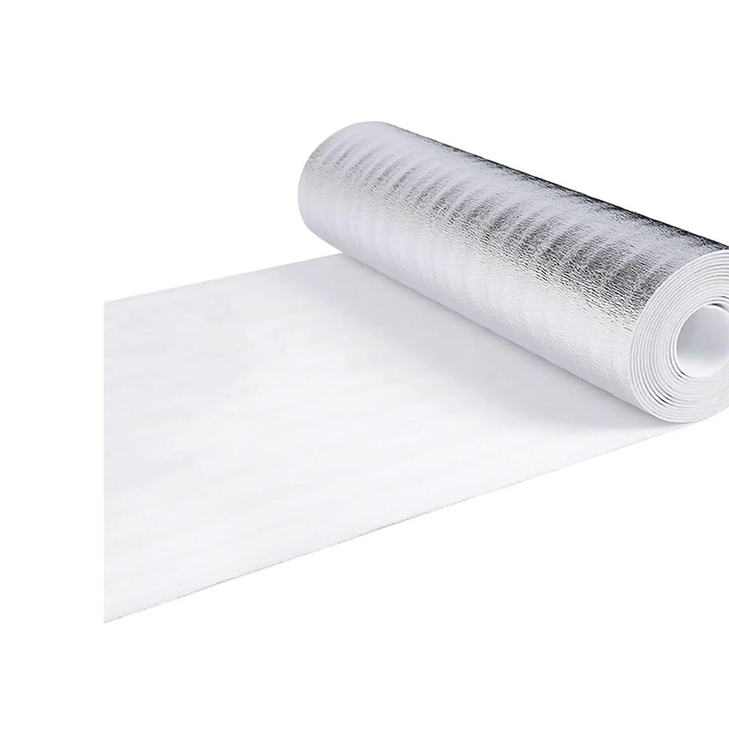 Zbnaeqfjlurt One Color 5M Radiator Reflective Film, For Wall Thermal Insulation Aluminum Foil Films Home Decoration