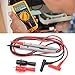 Multimeter Leads Kit, 4mm Multimeter Test Leads Kit with Test Leads Clips for Physics Laboratories for Car Testing for Industries