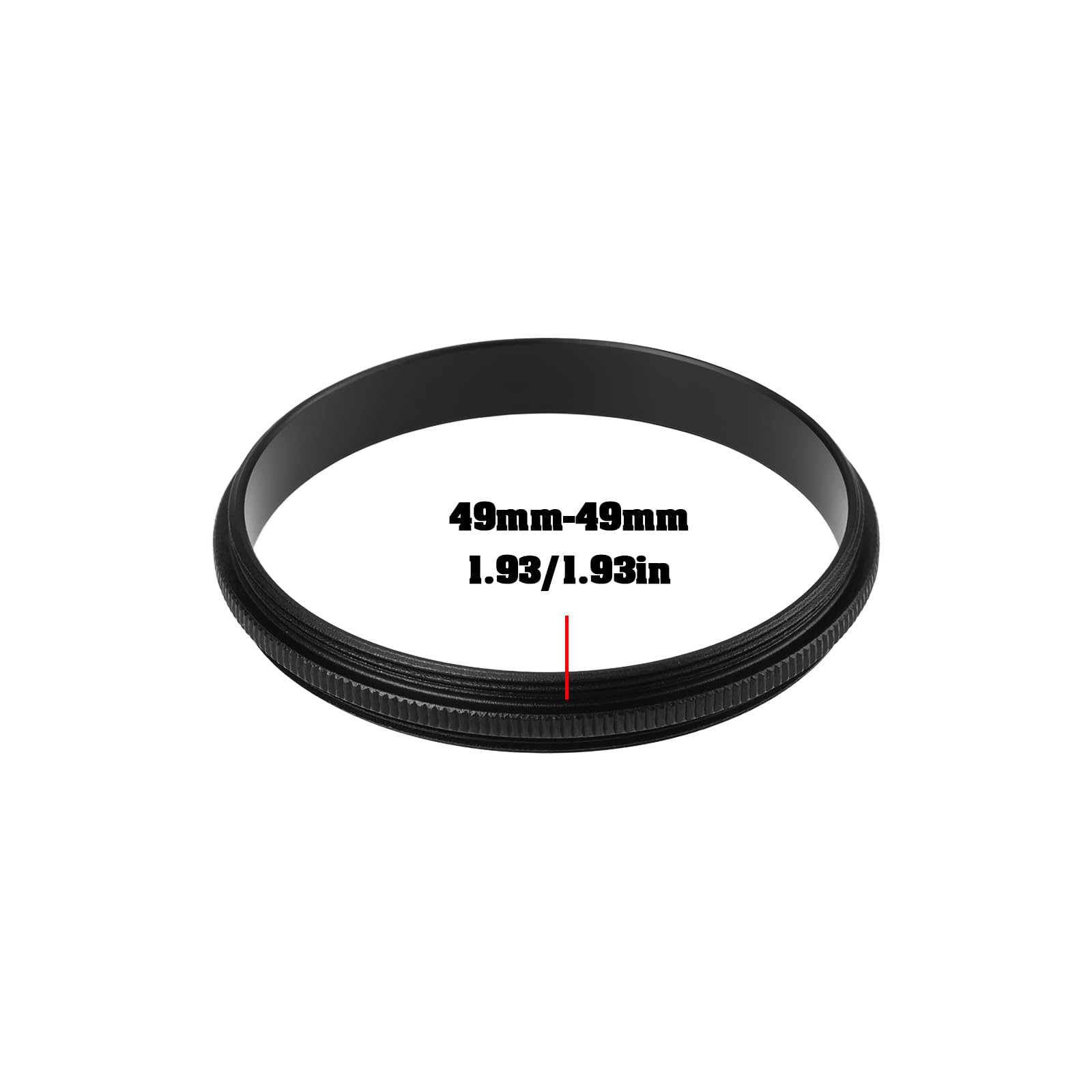 2 Anelli Macro Maschio-Maschio Da 49mm Per Impilare Obiettivi E Fotografia Ravvicinata