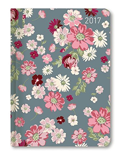 Preisvergleich Produktbild Ladytimer Flower Love 2017 - Taschenplaner / Taschenkalender A6 - Weekly - 192 Seiten