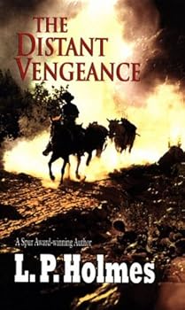 Hardcover The Distant Vengeance [Large Print] Book