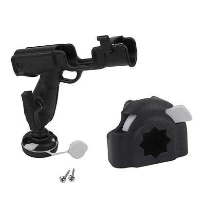 Side/Rail/Flush Mount Kayak Boat Fishing Pole Rod Holder Rack Support & Base