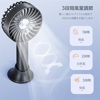 Amazon.co.jp: 【サカモト商事 】ピンク ハンディファン 手持ち 扇風機