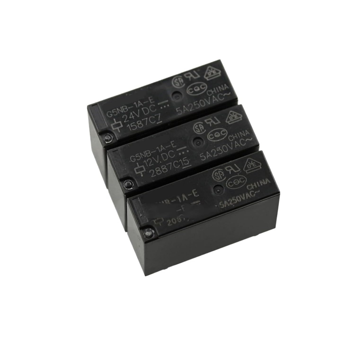 5PCS G5NB-1A 05VDC 12VDC 24VDC 24V 4-pin 3A mini G5NB Relay G5NB-1A-E 05V 12V 24V AC Alternating Current AC(12V)